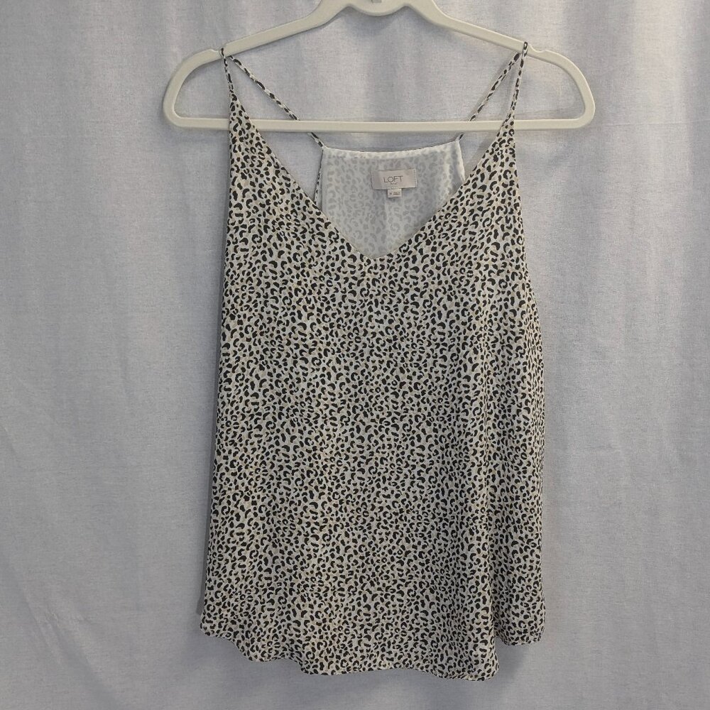 Loft Outlet Oversized Medium Cheetah Print Camisole